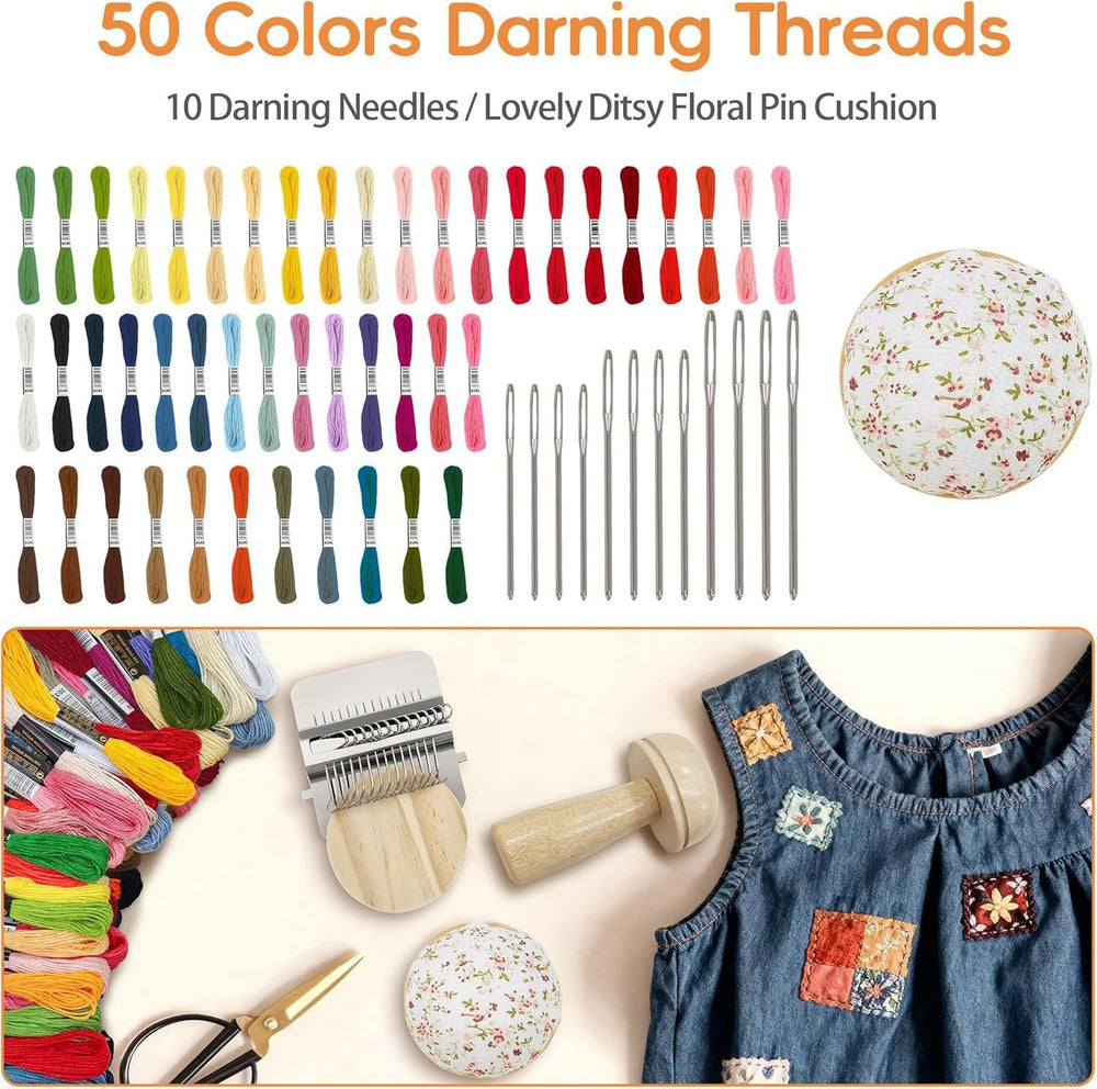 Visible Mending Starter Studio kit detail