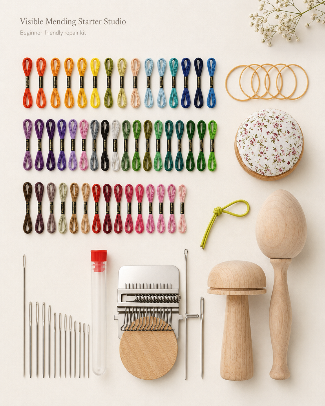 Visible Mending Starter Studio complete kit