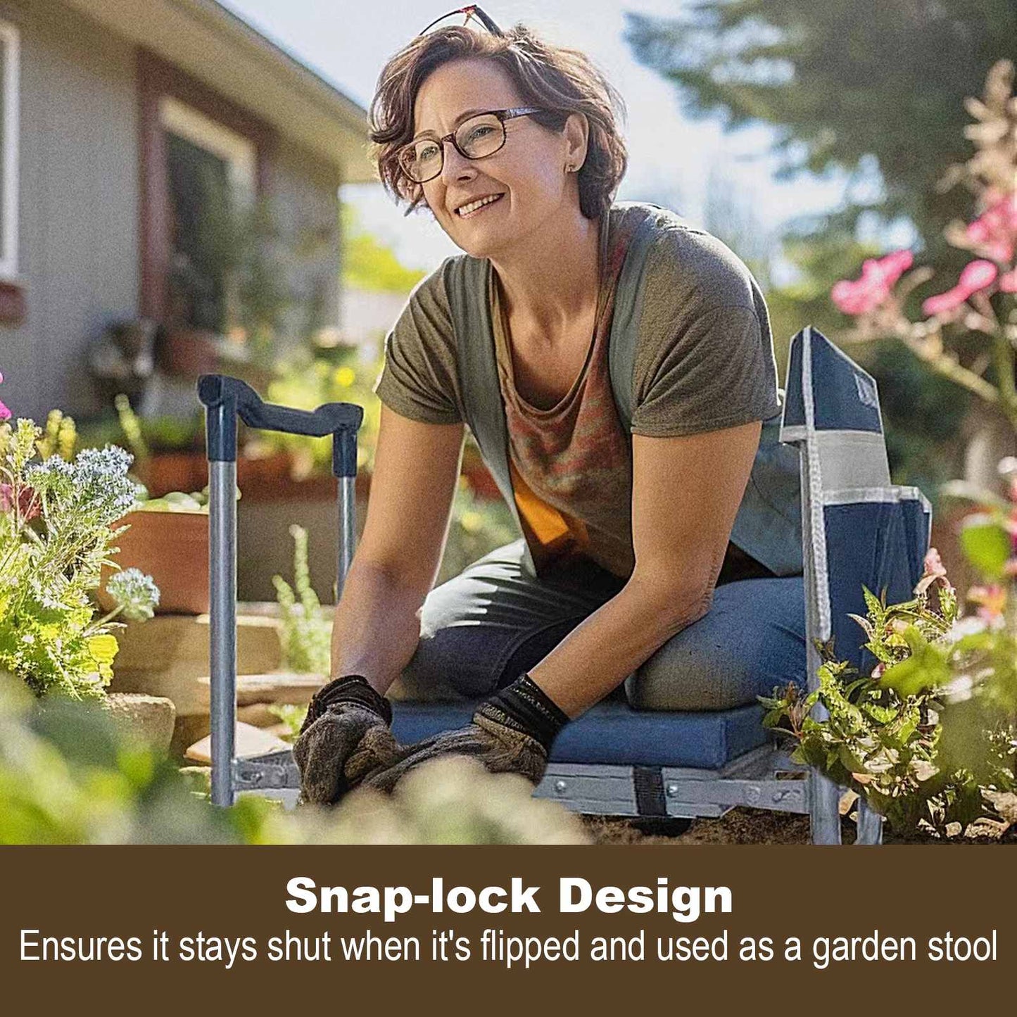 EasyRise™ 2-in-1 Garden Kneeler & Seat